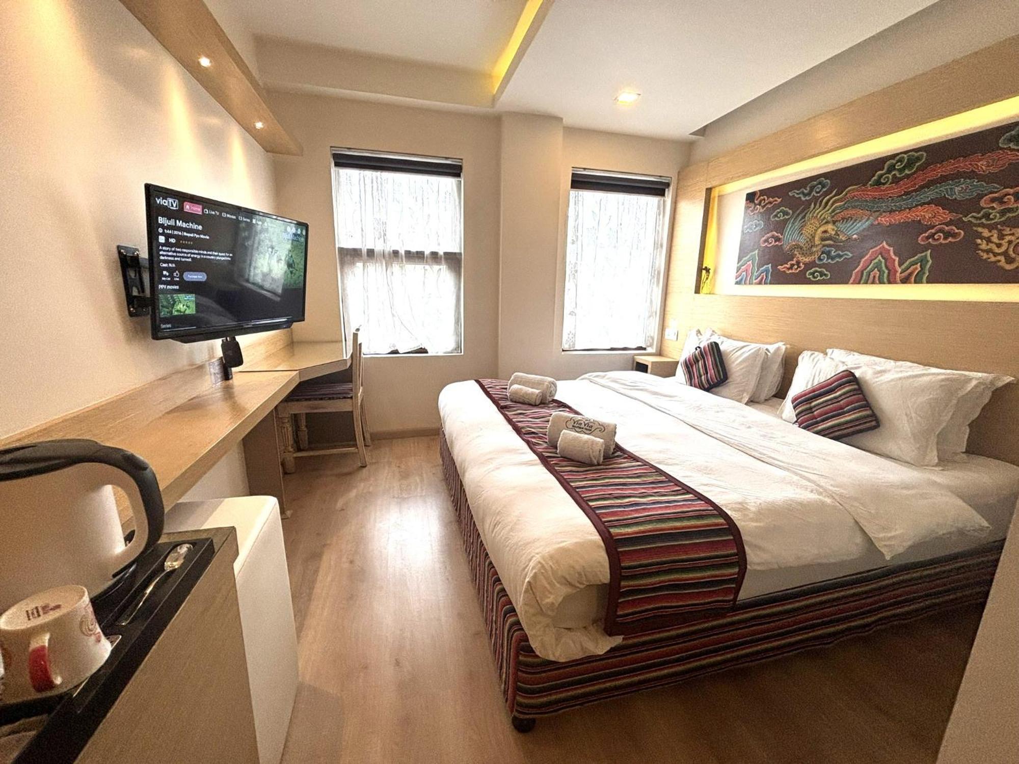 Viavia Boutique Hotel - Катманду Экстерьер фото